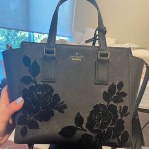 Kate spade cameron st flock roses small hayden